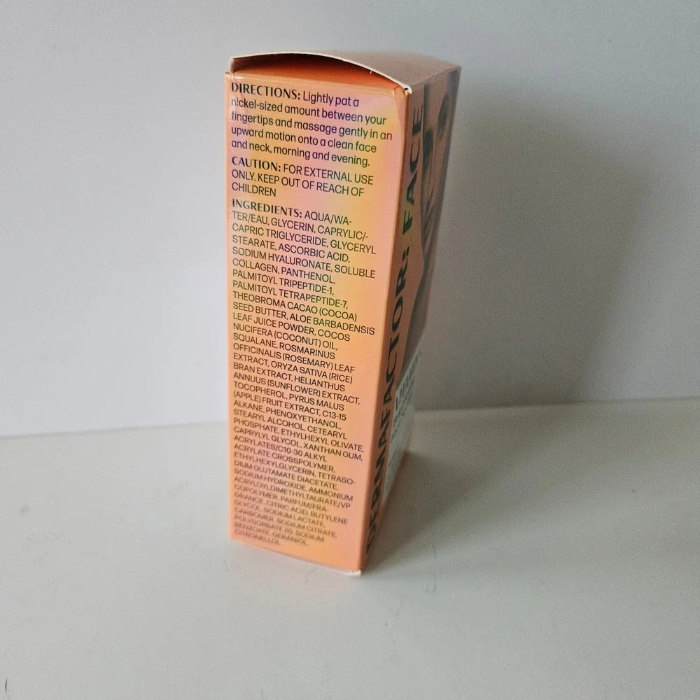 Vitamin C Brightening Face Serum - NEW 52ml - Dermafactor Lightweight Formula